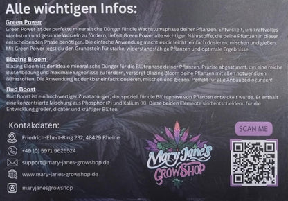 Mary Janes "Bud Boost" 200g