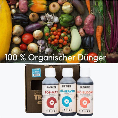 BioBizz TryPack Hydro 3 Teiliges Starter-Set 250ml