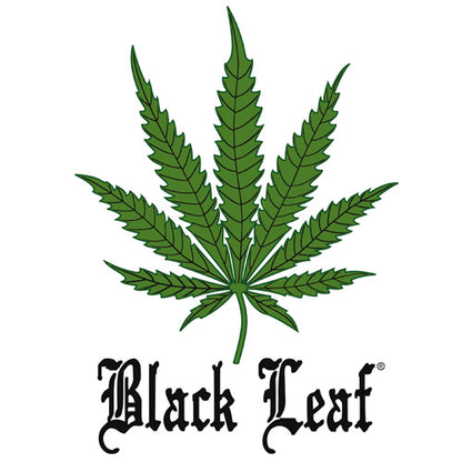Glasbong Gerade "Black Leaf"