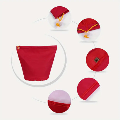 Aufbewahrungstasche, 5-teiliges Set 18,93 L Filtertasche Blasentaschen-Set, 5-teiliges Set, Mikron-Tasche, Kordel-Taschen, Extraktionsbeutel mit Druckbildschirm und Tragetasche