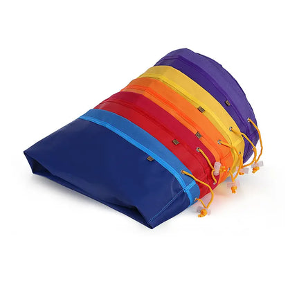 Aufbewahrungstasche, 5-teiliges Set 18,93 L Filtertasche Blasentaschen-Set, 5-teiliges Set, Mikron-Tasche, Kordel-Taschen, Extraktionsbeutel mit Druckbildschirm und Tragetasche