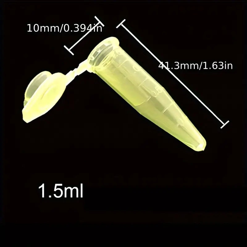 100 ZenzrifugenRöhrchen 1,5ml Weiß/Durchsichtig
