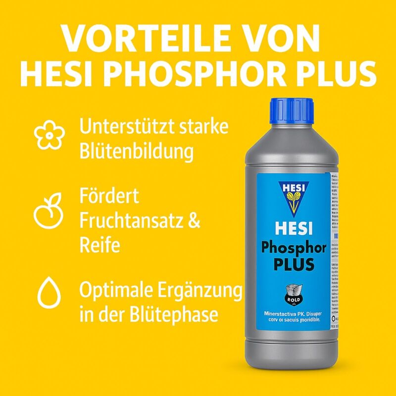 Hesi Phosphor Plus 1 Liter – Blüte-Zusatz Phosphor