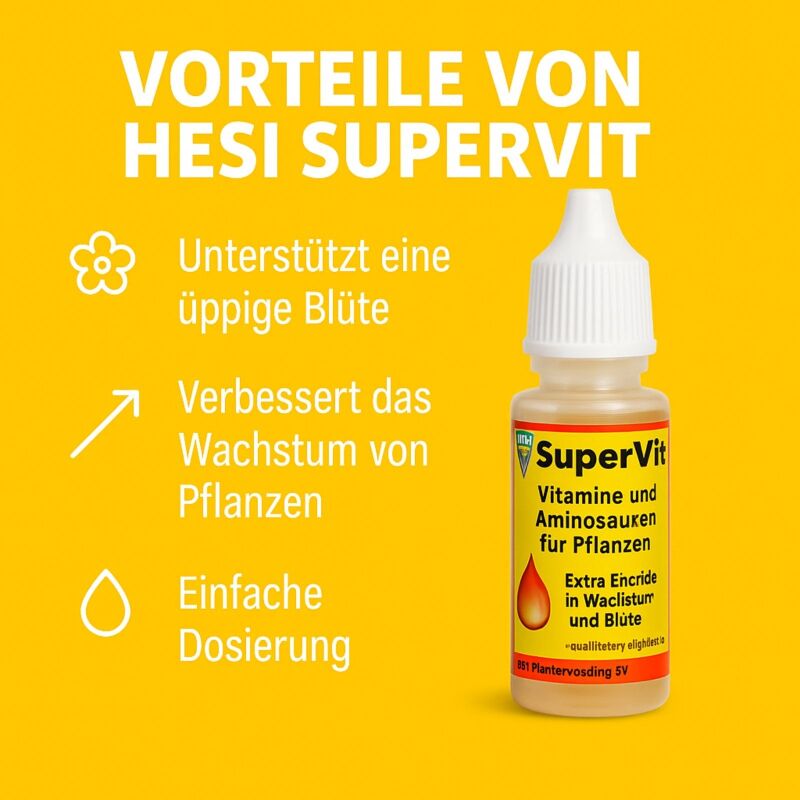 Hesi Super VIT 10 ml – Vitamin Booster Pflanzen