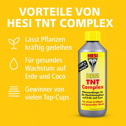 Hesi TNT Complex 1 Liter – Starker Wuchsdünger Hydro/Coco