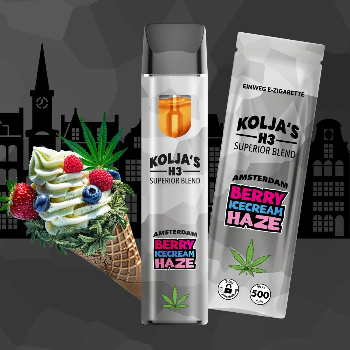 Kolja´s H3 Einweg Vapes - verschiedene Sorten