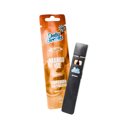 OnlyGrams Superior Blend 96% Einweg Vape verschiedene Geschmacks-Sorten