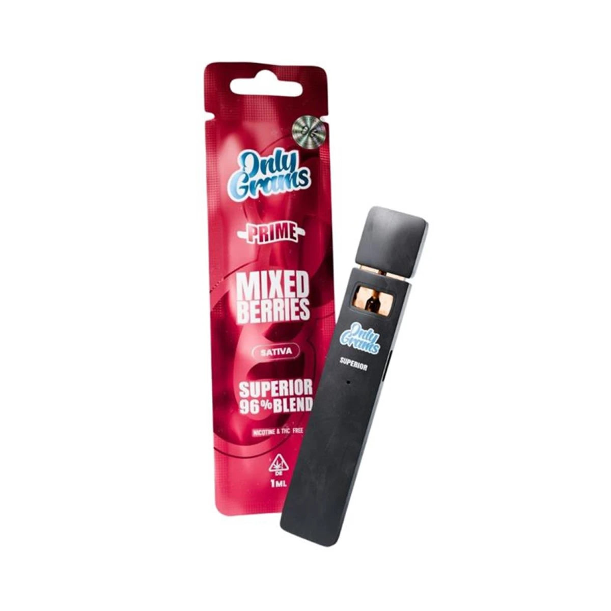 OnlyGrams Superior Blend 96% Einweg Vape verschiedene Geschmacks-Sorten