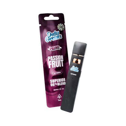 OnlyGrams Superior Blend 96% Einweg Vape verschiedene Geschmacks-Sorten