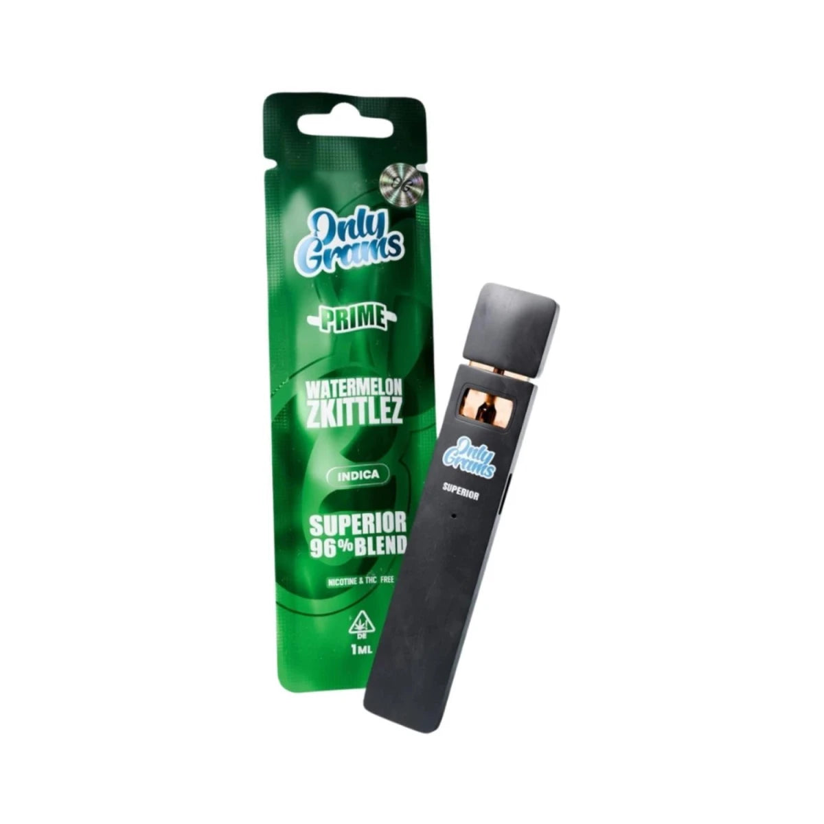 OnlyGrams Superior Blend 96% Einweg Vape verschiedene Geschmacks-Sorten