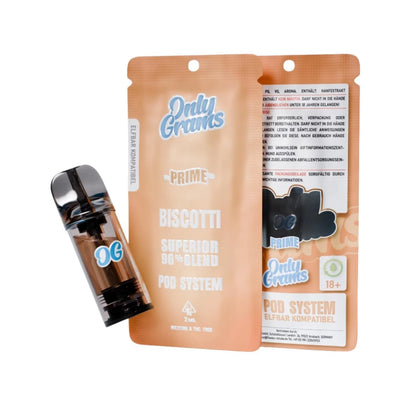 OnlyGrams Superior Blend 96% Einweg Vape verschiedene Geschmacks-Sorten