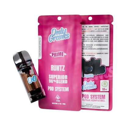 OnlyGrams Superior Blend 96% Einweg Vape verschiedene Geschmacks-Sorten