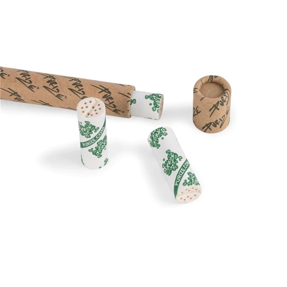 PURIZE Aktivkohlefilter Big Size 14mm (3 oder 7 Stück)