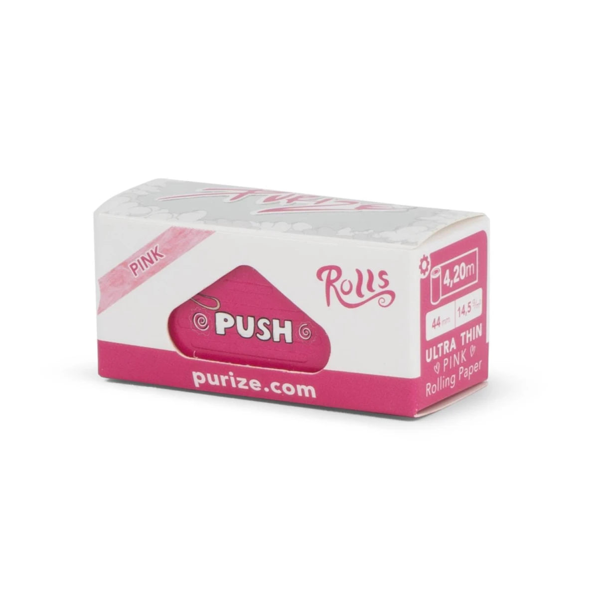 PURIZE Pink / Brown(Unbleached) / Wide Rolls 44mm x 4m / 53mm x 4,2m Papers