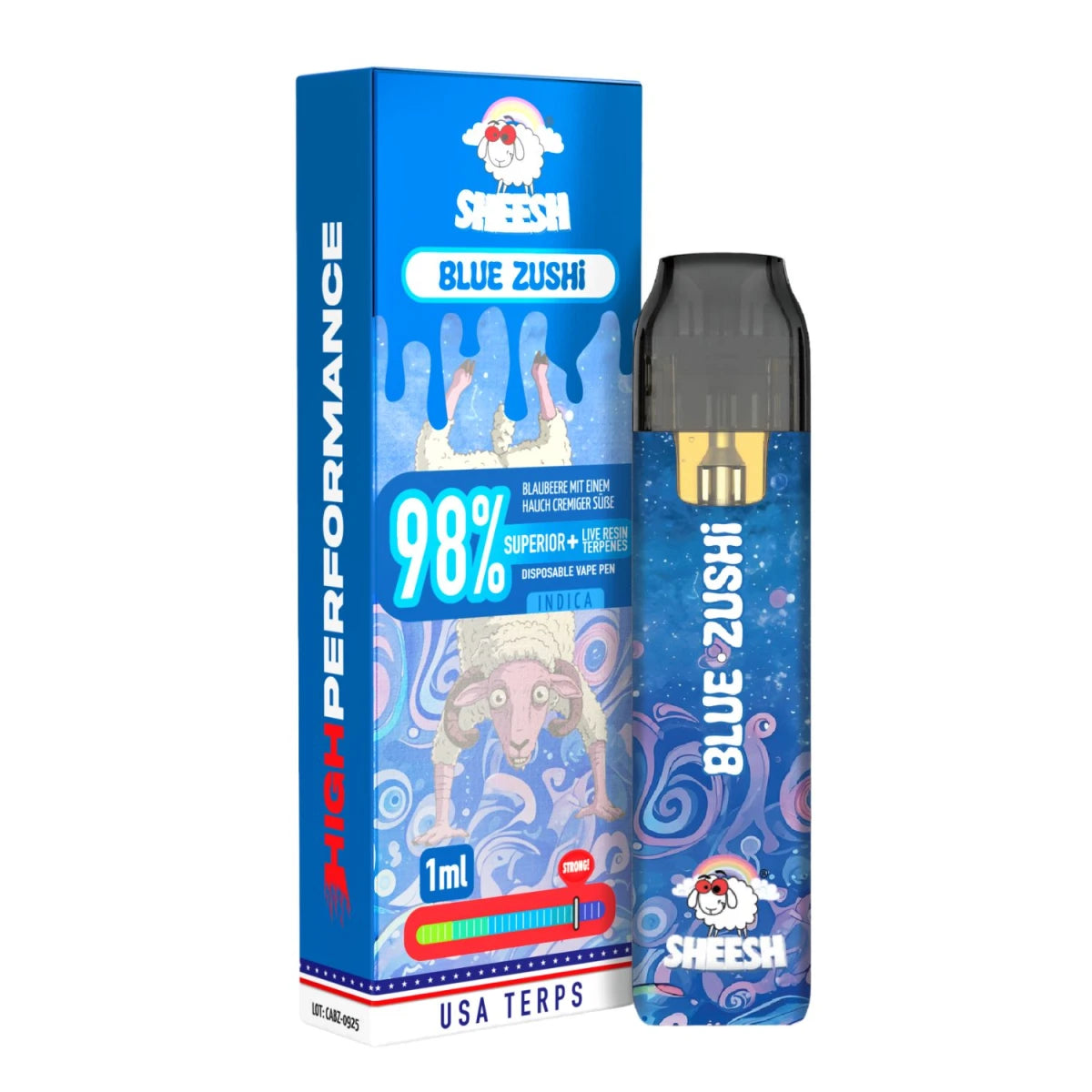 SHEESH 98% Superior Blend Vape