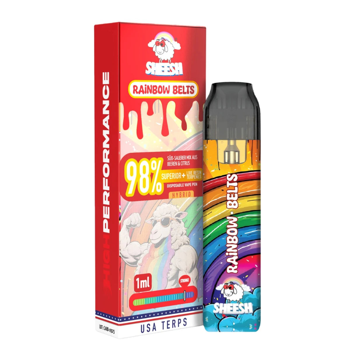 SHEESH 98% Superior Blend Vape